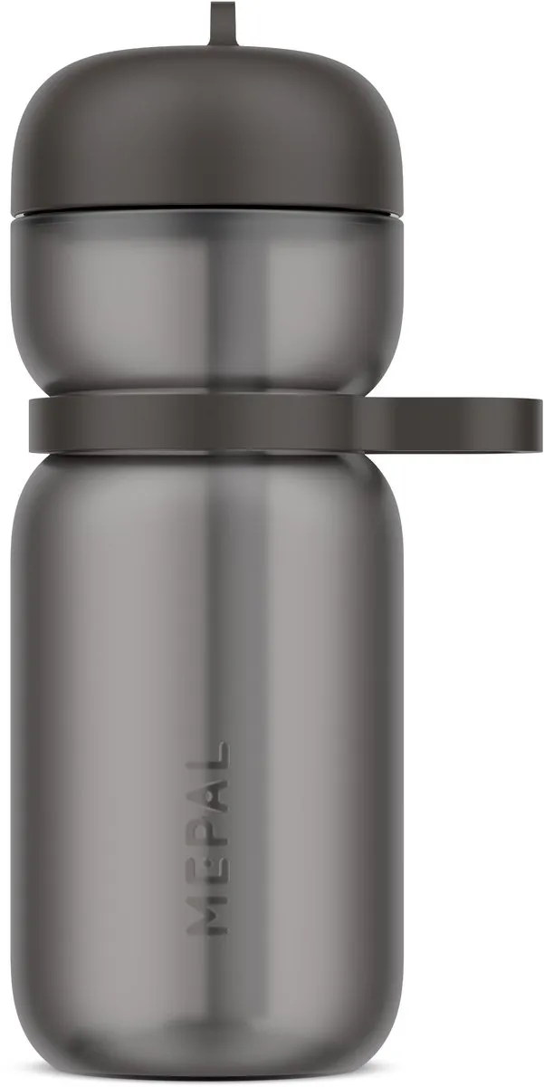 Mepal Drinkfles Flip Sport 600ml - Graphite Black