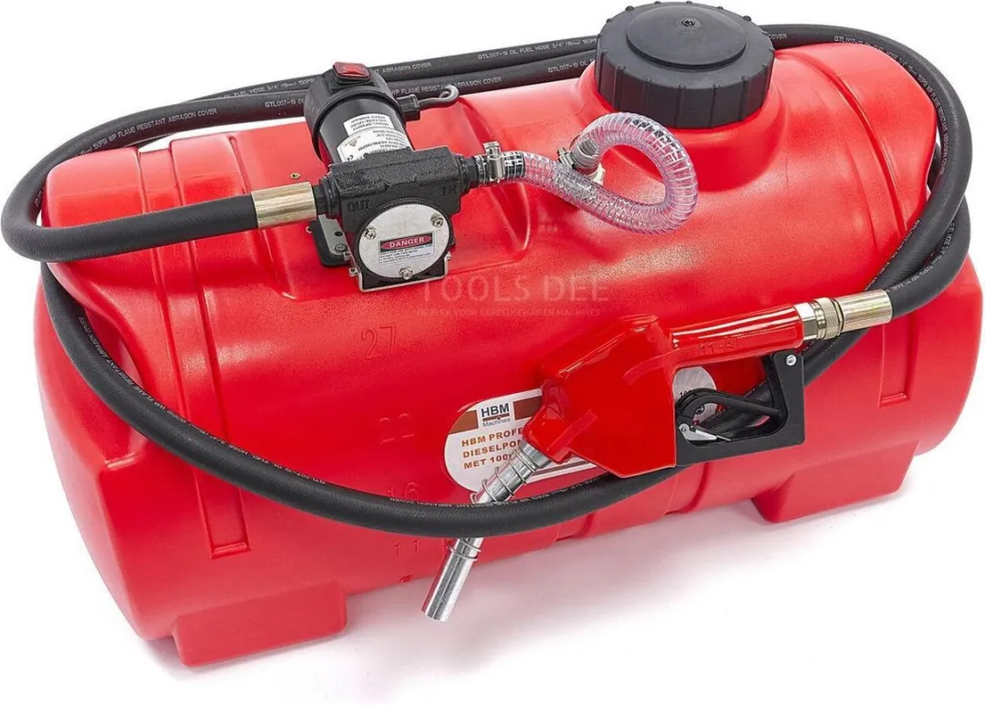 HBM Professional Dieselpomp 12V 40l/min - 100L Tank