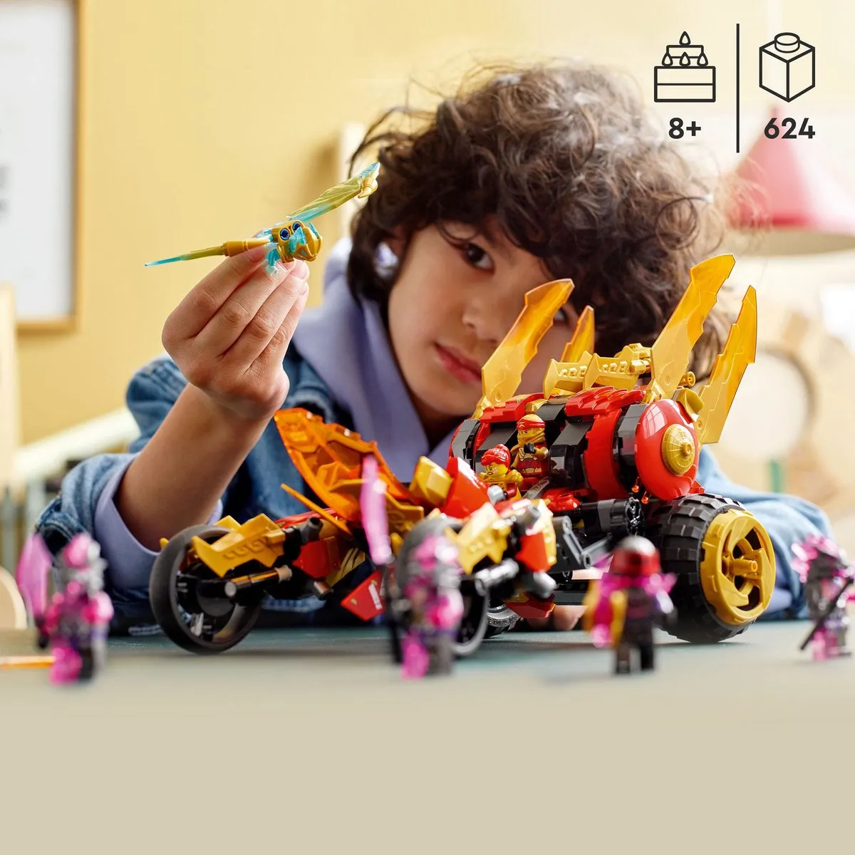 LEGO Ninjago Kai Gouden Drakenvoertuig 71773