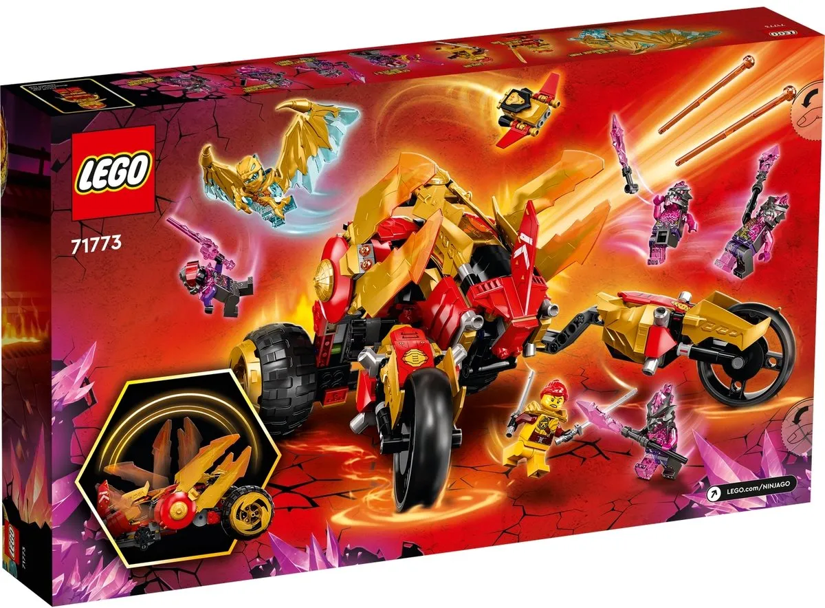 LEGO Ninjago Kai Gouden Drakenvoertuig 71773