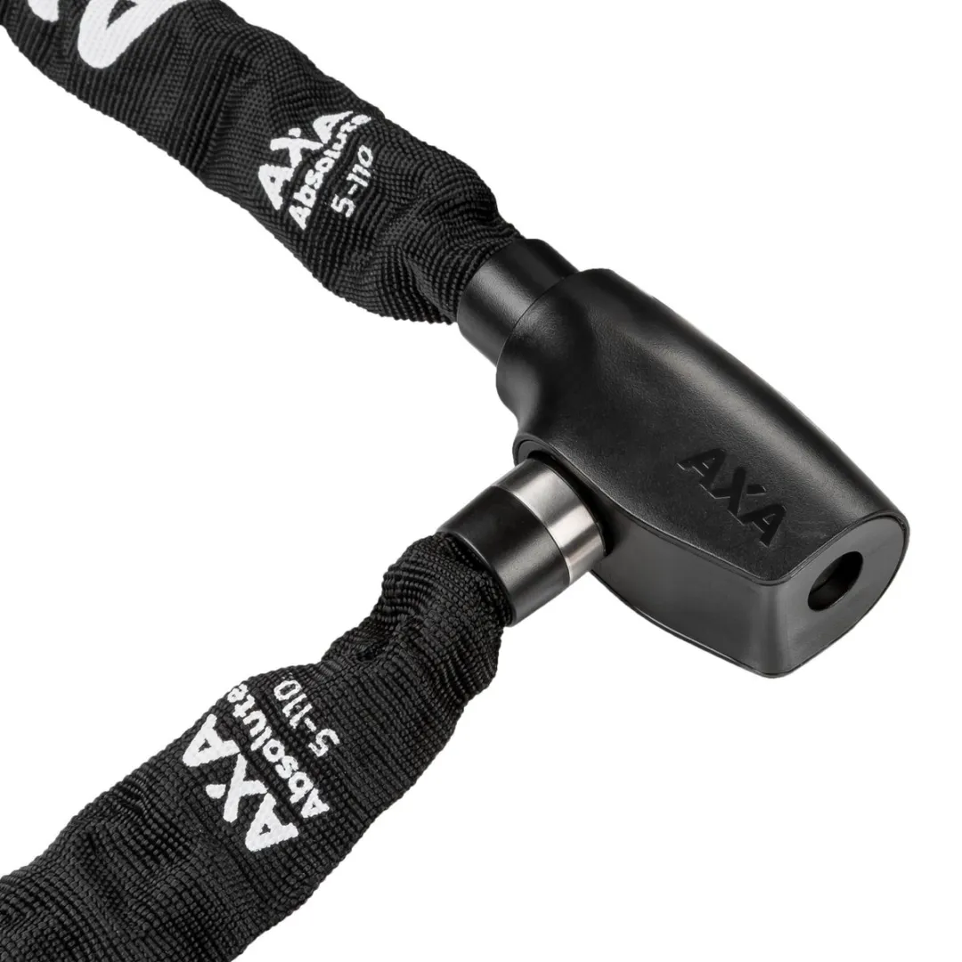 AXA Absolute 5-110 Kettingslot 110cm - Zwart