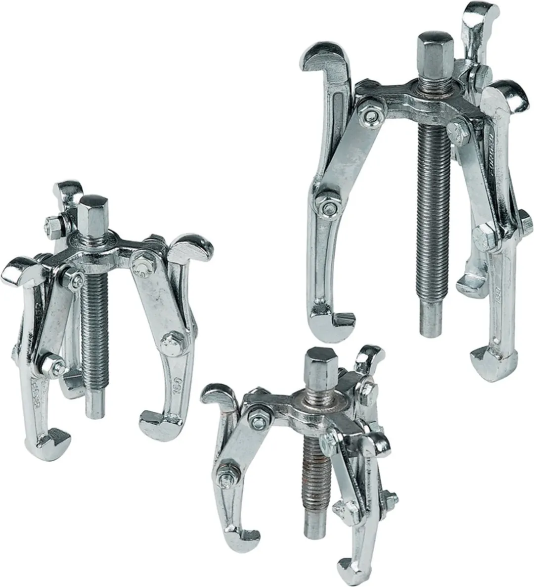 Silverline 3-delige Tandwieltrekker Set