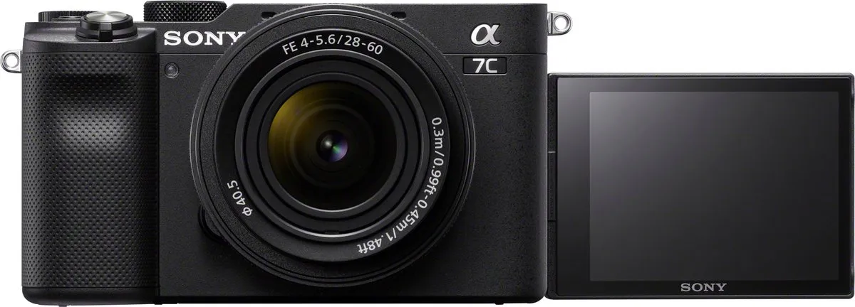 Sony Alpha A7C - Systeemcamera + FE 28-60mm lens - Zwart