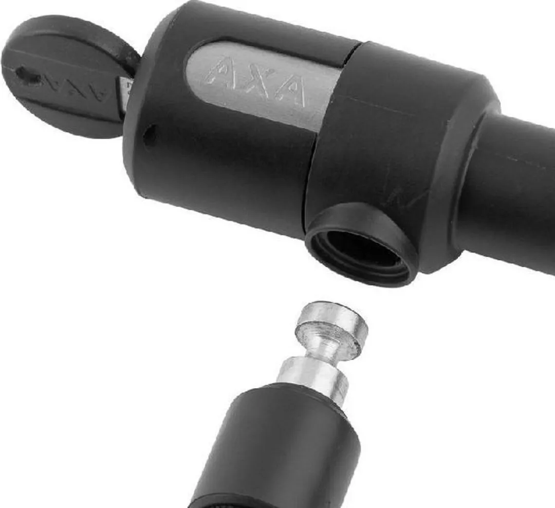 AXA Newton Kabelslot 12mm x 60cm - Zilver