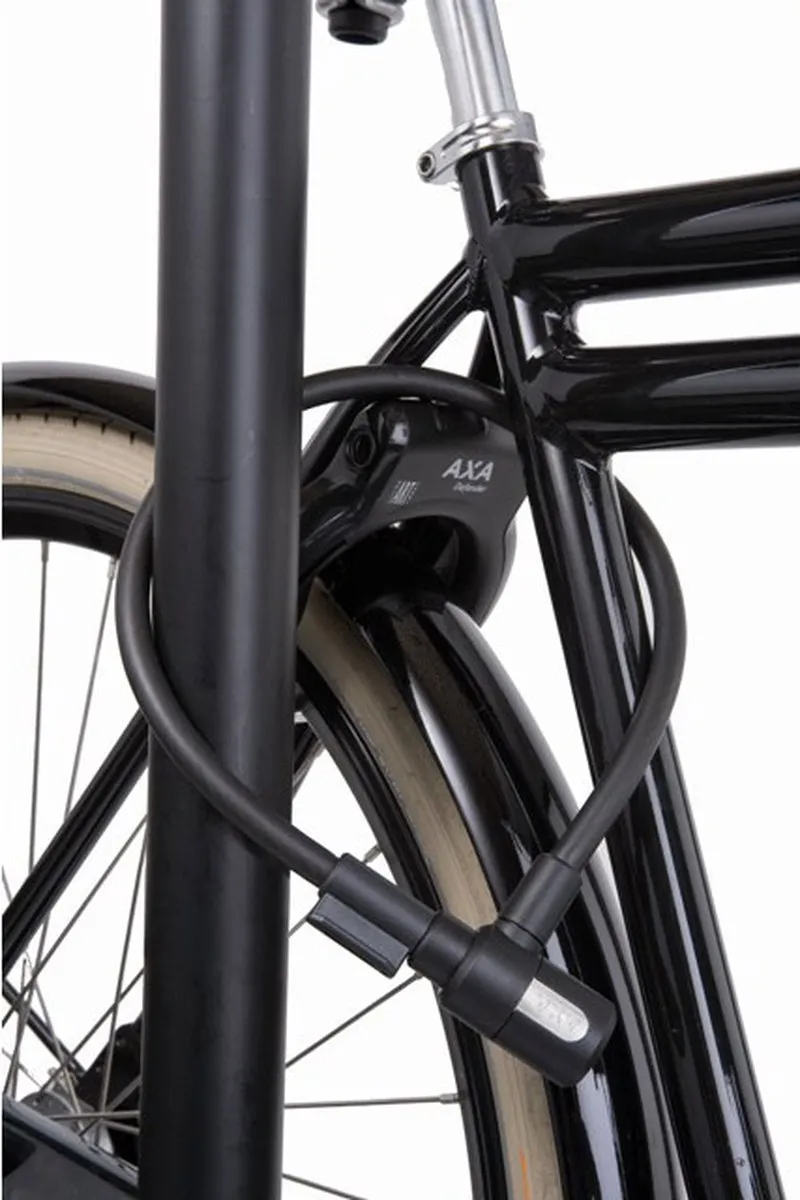 AXA Newton Kabelslot 12mm x 60cm - Zilver