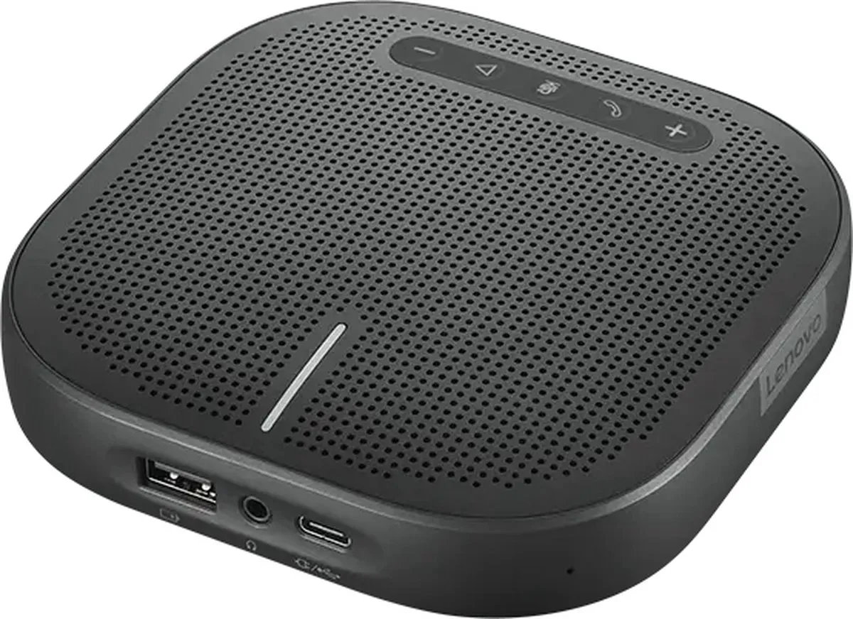 Lenovo 4XD1B84406 Bluetooth Conferentie Luidspreker - Zwart