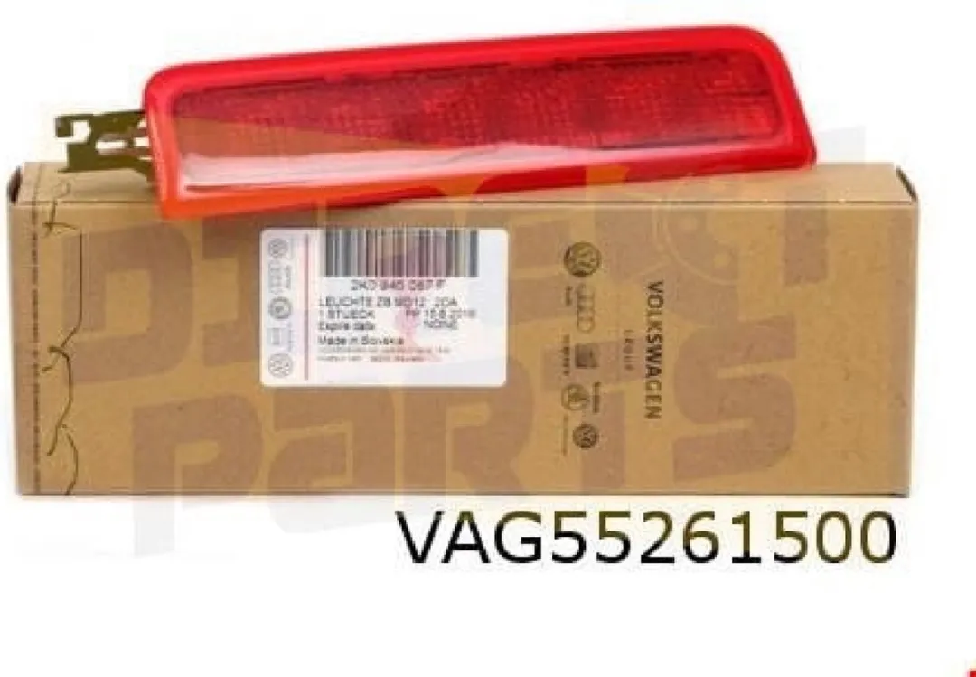 Volkswagen Caddy Derde Remlicht 2K0945087G - Rood