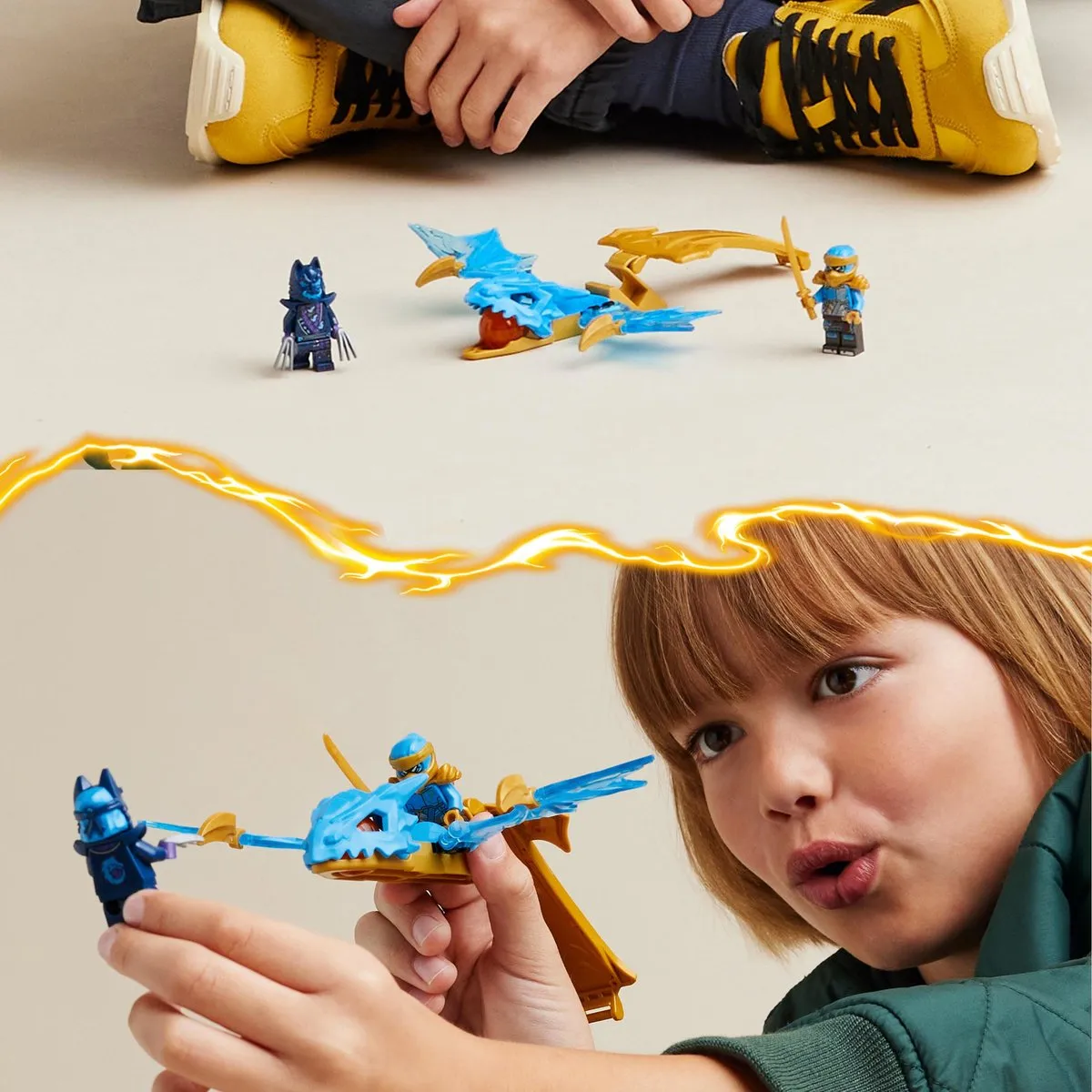 LEGO Ninjago Nya's Rijzende Drakenaanval 71802 - 26 Stukken - afbeelding 3 van 6