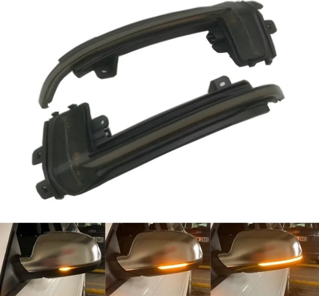 Audi Led Dynamische Knipperlichten Spiegel Dynamic Glas Smoke