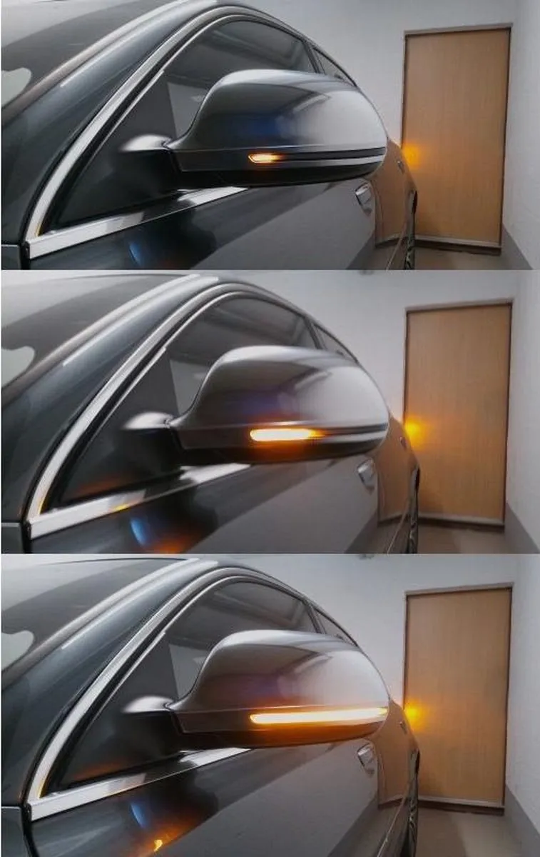 Audi Led Dynamische Knipperlichten Spiegel Dynamic Glas Smoke - Audi A3