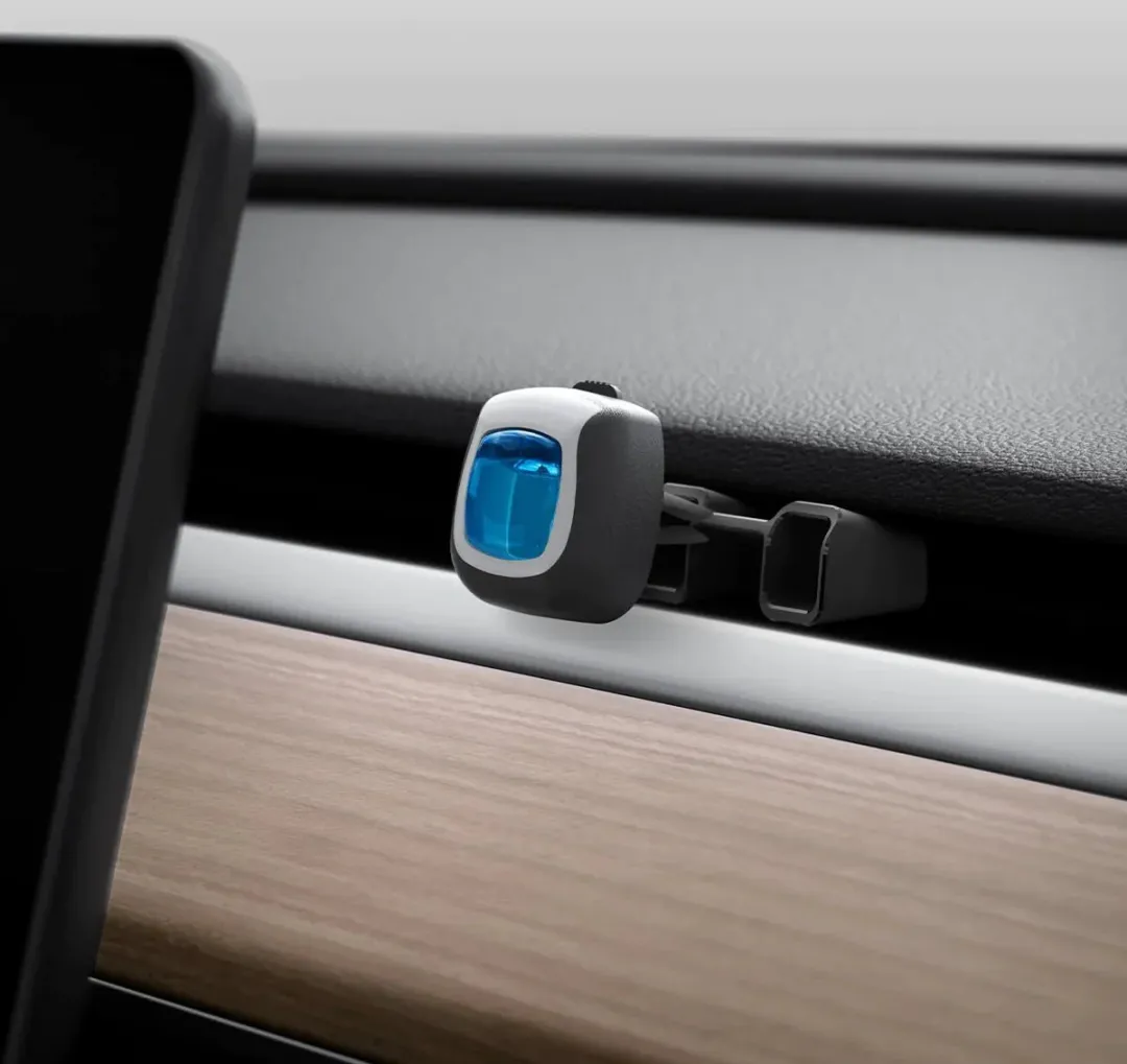 Spigen Luchtverfrisser Adapter Tesla Model Y - Zwart