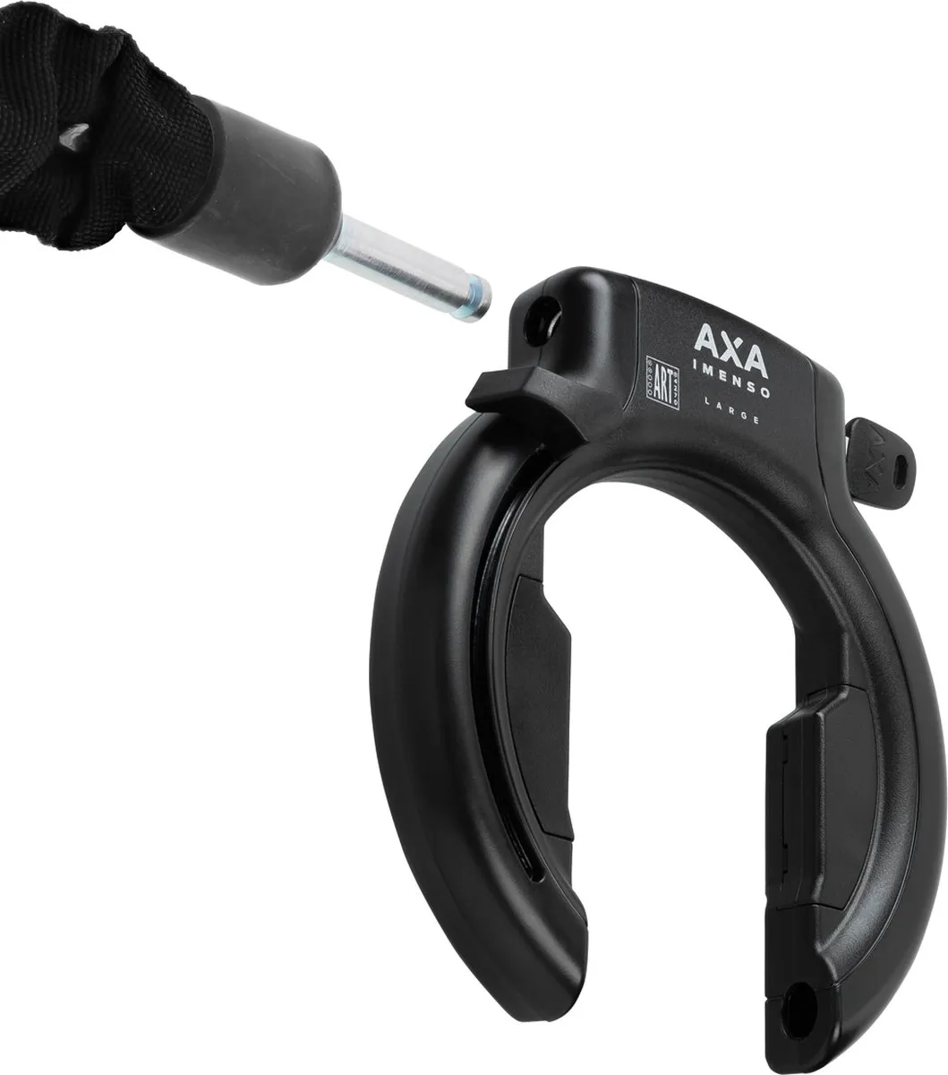 AXA Imenso Large Ringslot ULC100 - Zwart