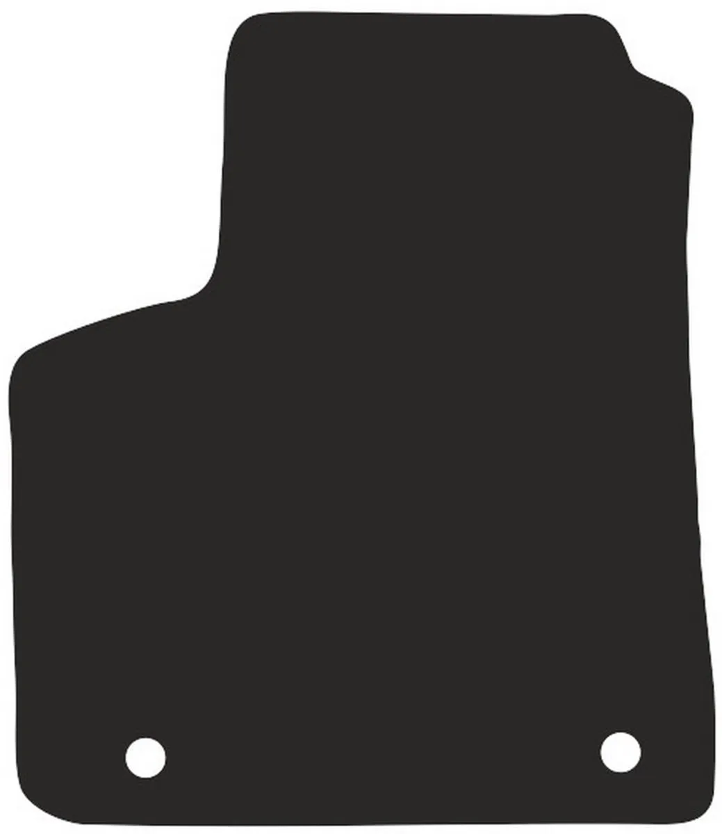 Daewoo Tacuma Bestuurdersmat Polyamide - Zwart