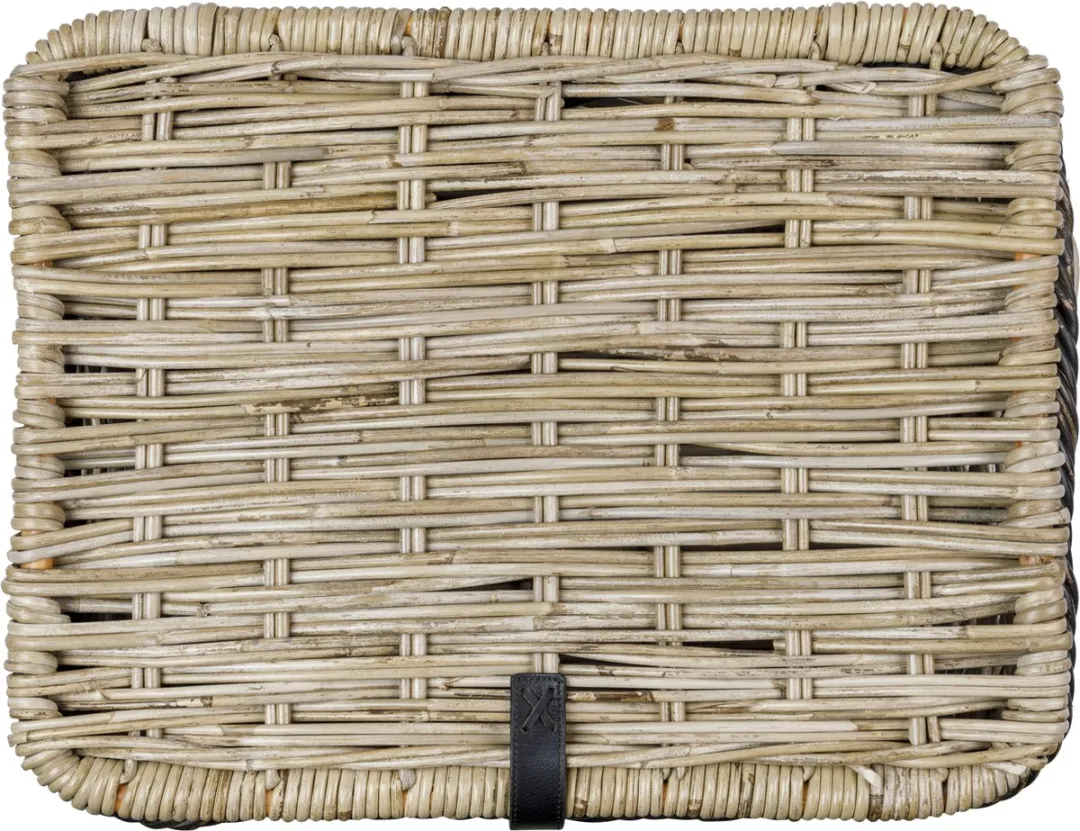 Basil Dijon L Fietsmand - 36x49x30cm Grijs/Zwart