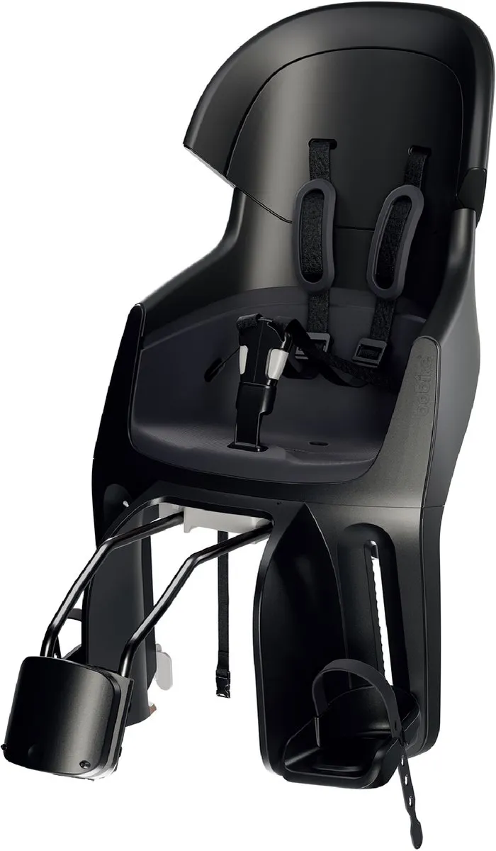 Bobike Exclusive Evolve Maxi Achterzitje - Urban Black