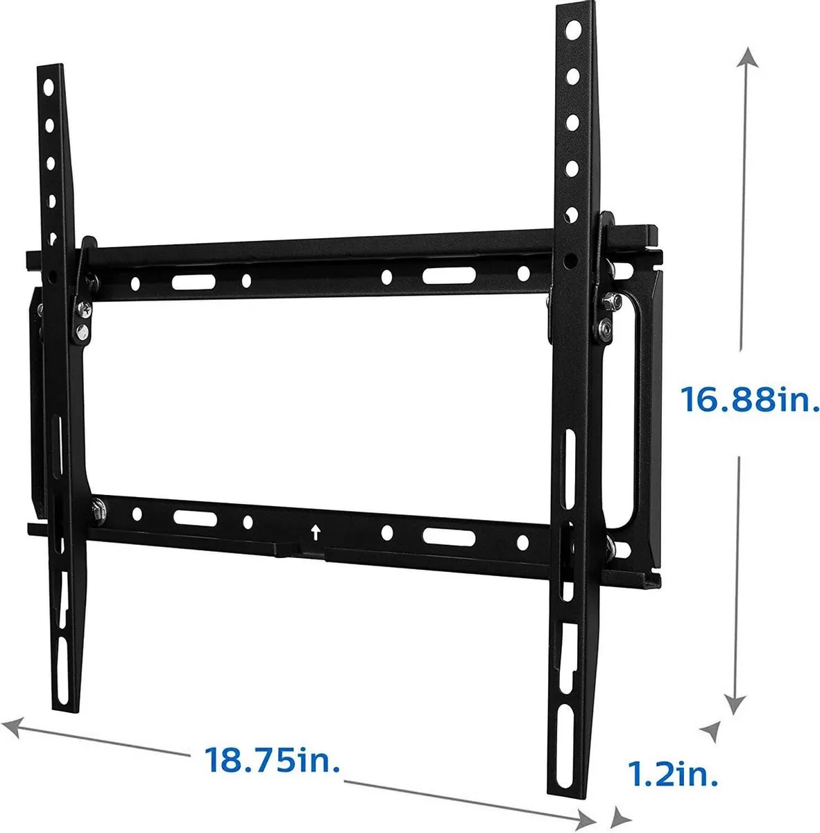 Philips SQM7442 - Universele TV Muurbeugel - Vaste Beugel voor TV's tot 65 Inch en 45 kg VESA 400x400mm