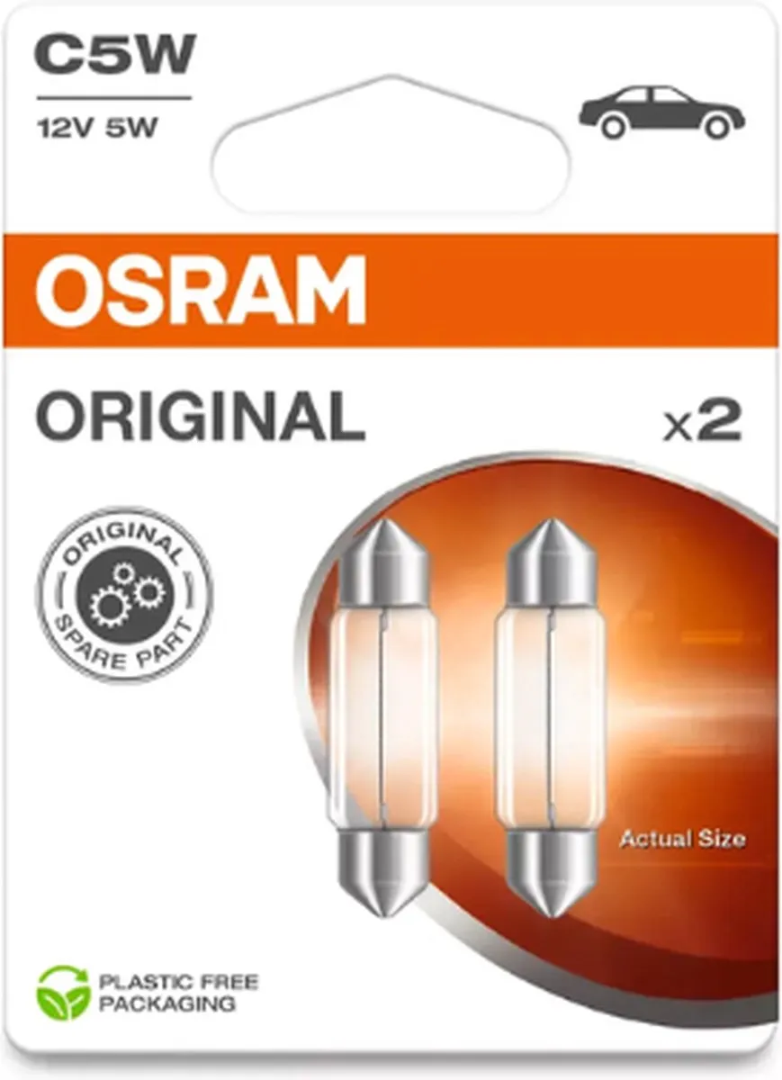 Osram C5W SV8.5-8 12V - 2 Stuks