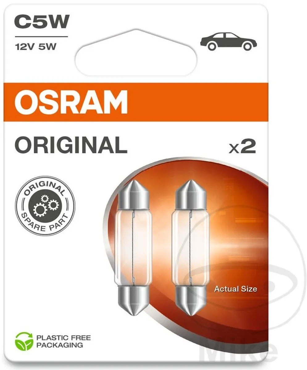 Osram C5W SV8.5-8 12V - 2 Stuks
