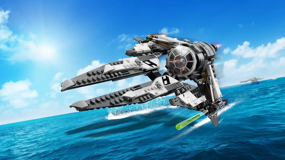 LEGO Star Wars Black Ace TIE Interceptor 75242 - 396 Stukken - afbeelding 6 van 6