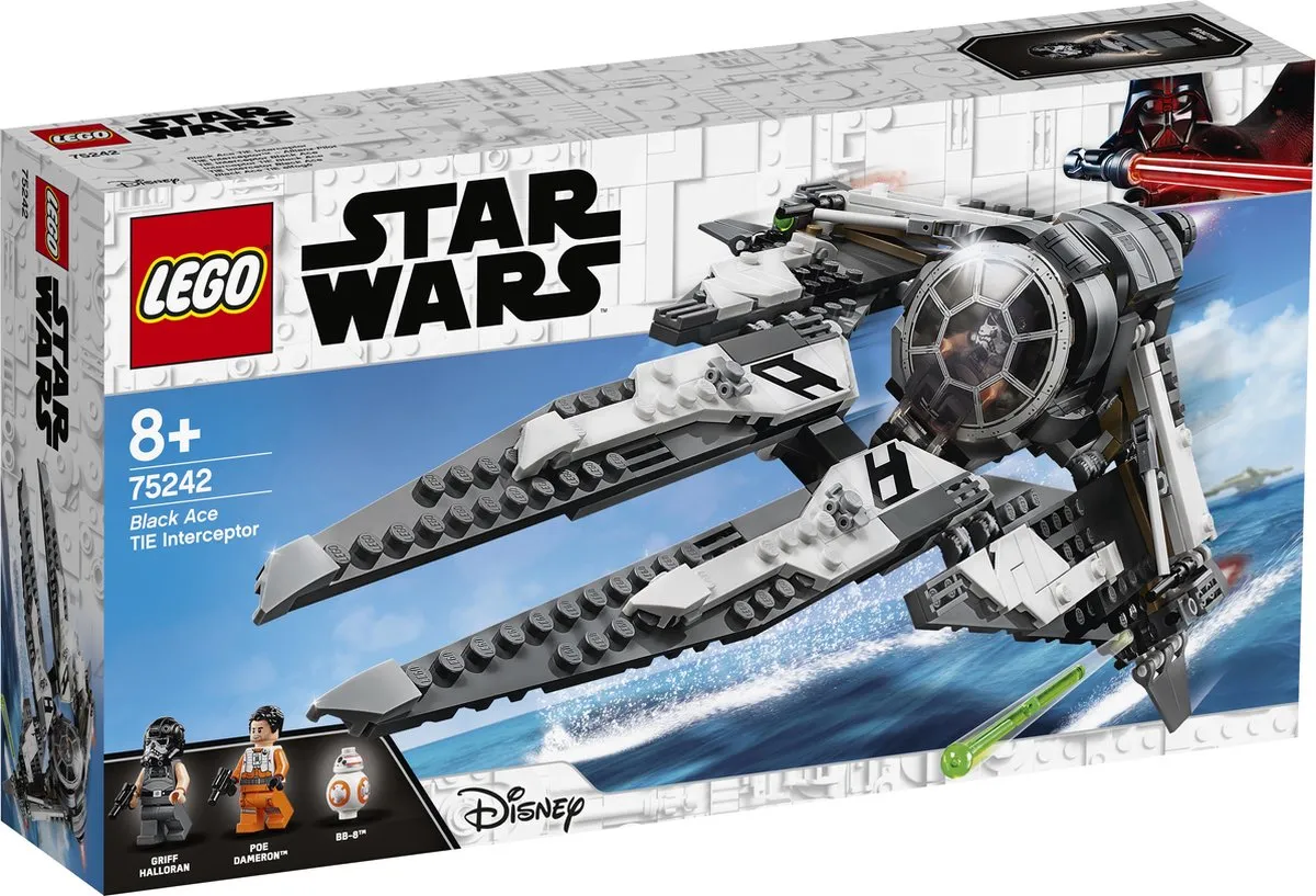 LEGO Star Wars Black Ace TIE Interceptor 75242