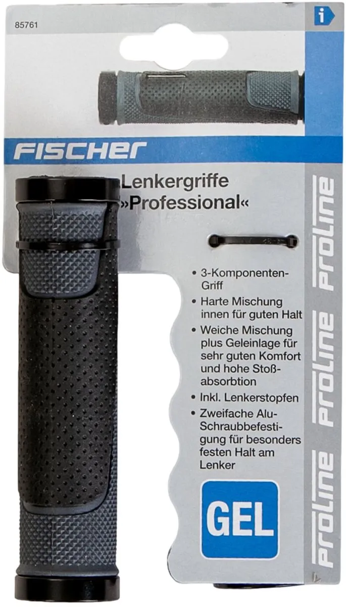 Fischer 85761 Handvatten - Zwart/Grijs