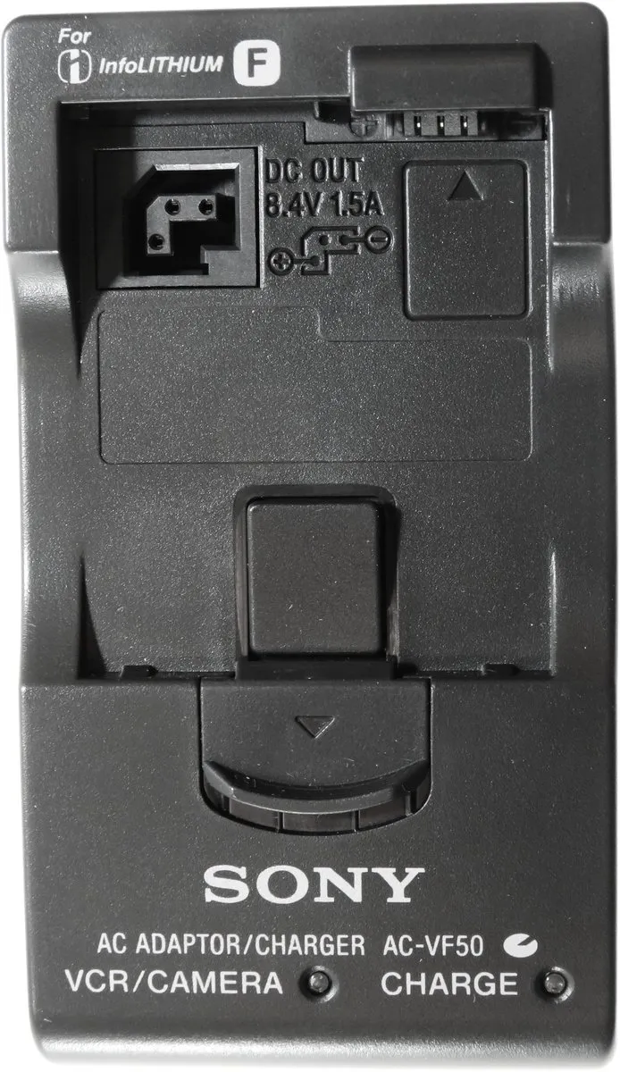 Sony ACVF50 Lader - Zwart