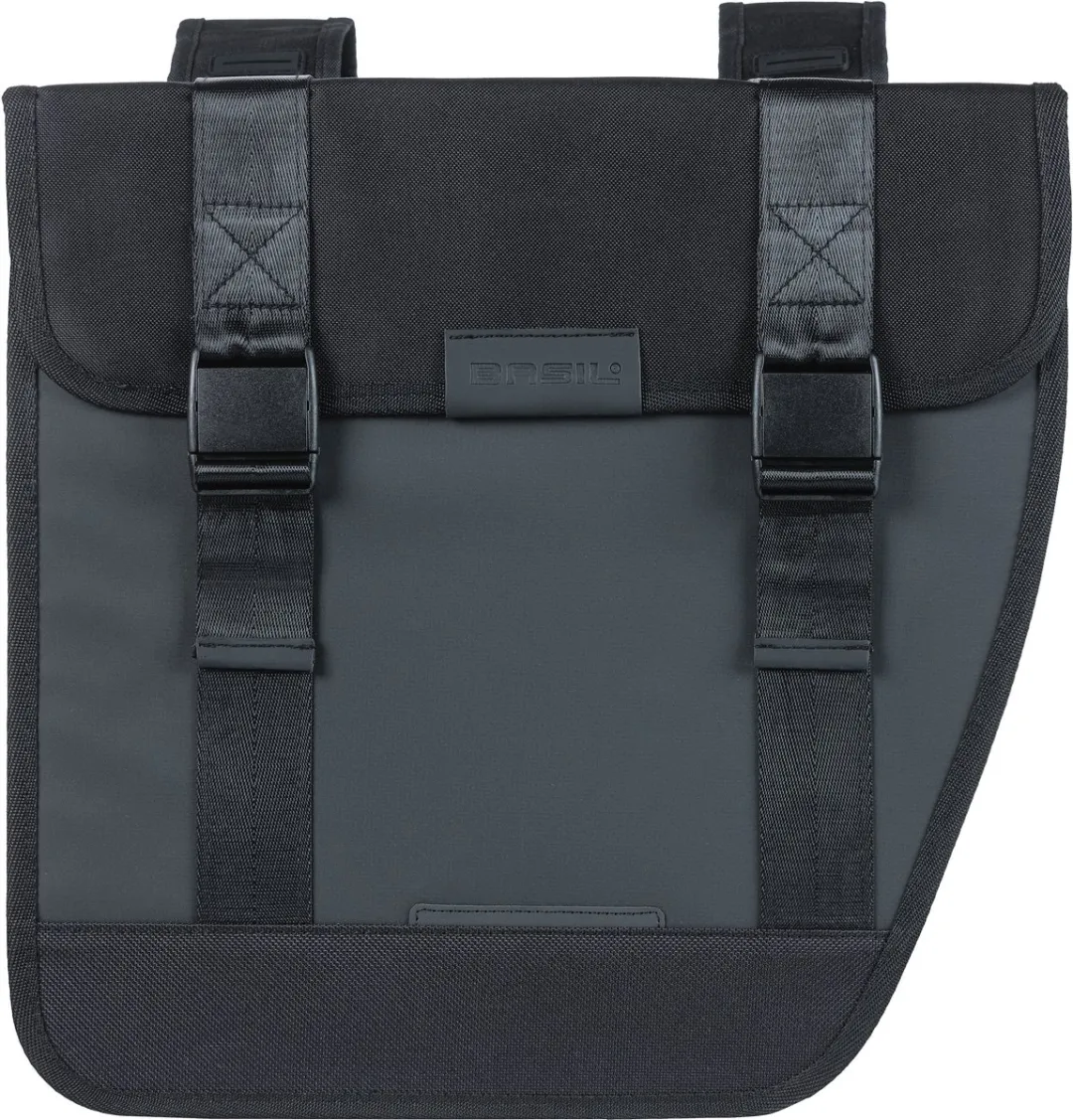 Basil Tour XL Dubbele Fietstas 35L - Zwart