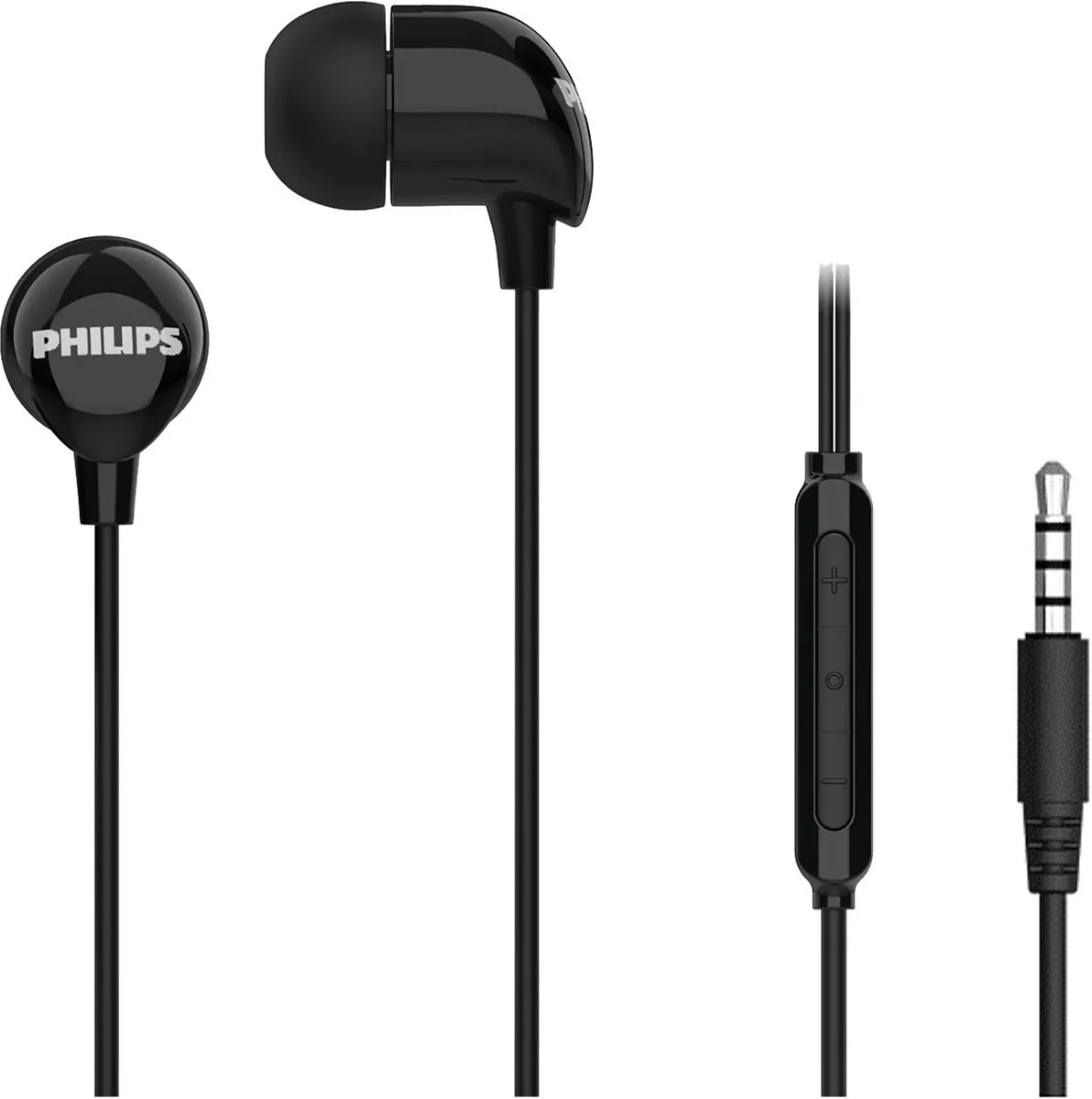Philips TAE1146 In-Ear Oordopjes - Zwart