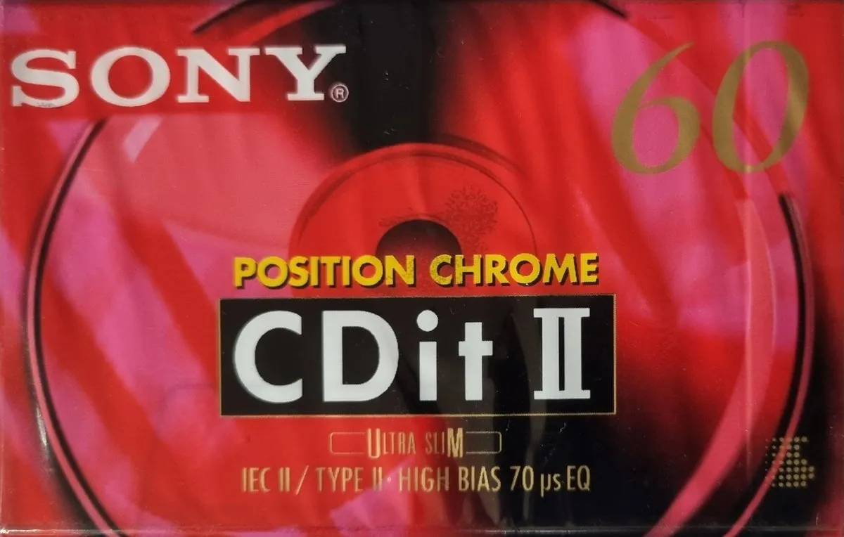Sony CDit II Cassettebandje 60 Min