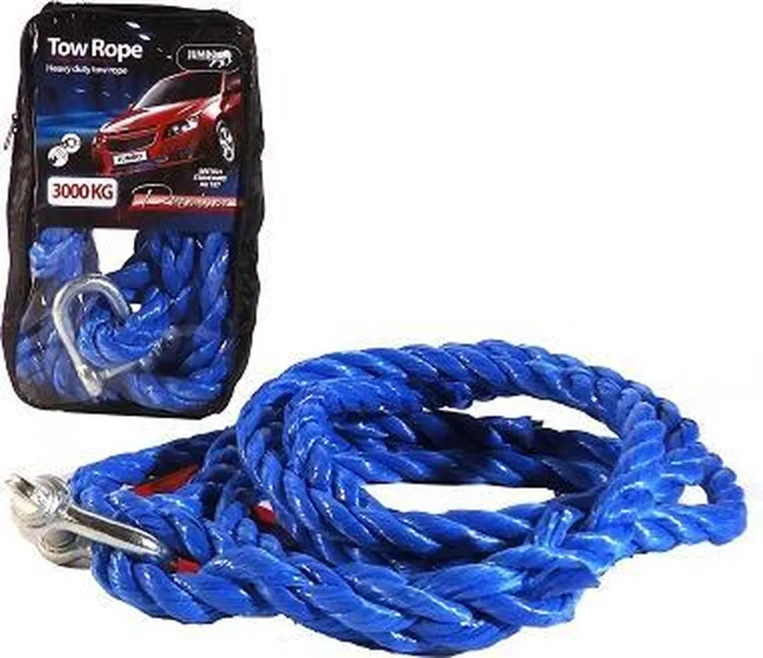 Jumbo Sleepkabel 3000KG Blauw - 3,5-4m - Universeel