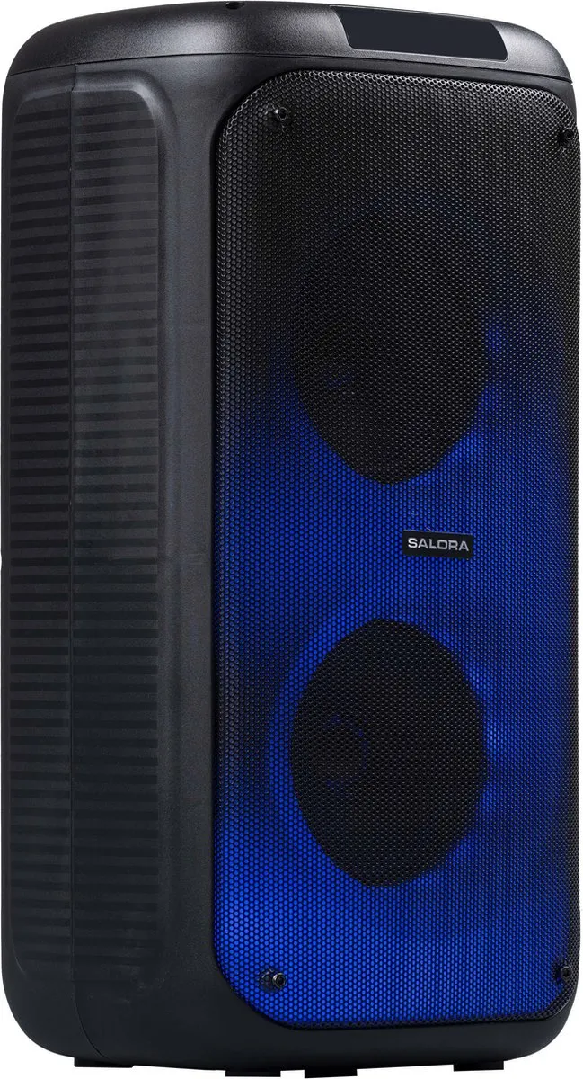 Salora PartySpeaker M1 Draadloze Stereoluidspreker - 220W - Zwart