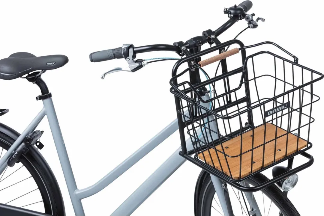 Basil Nordland Fietsmand - 23L - Zwart