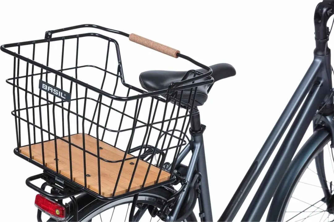 Basil Nordland Fietsmand - 23L - Zwart