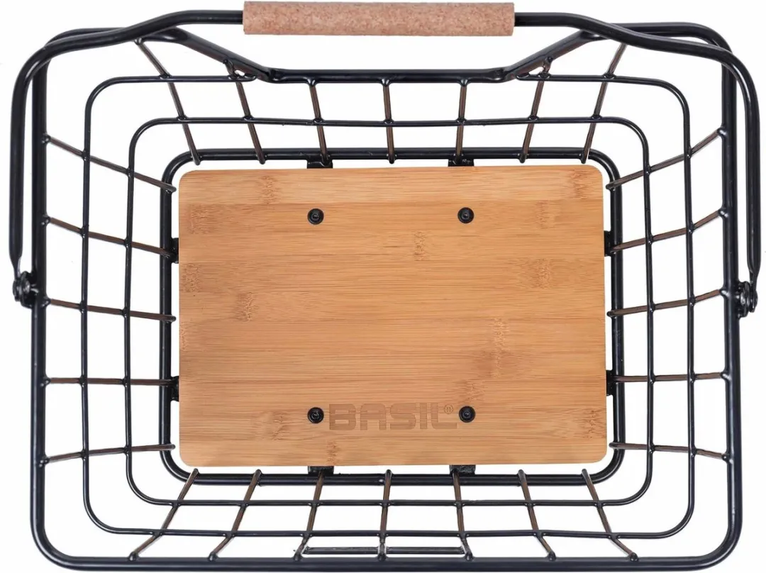 Basil Nordland Fietsmand - 23L - Zwart