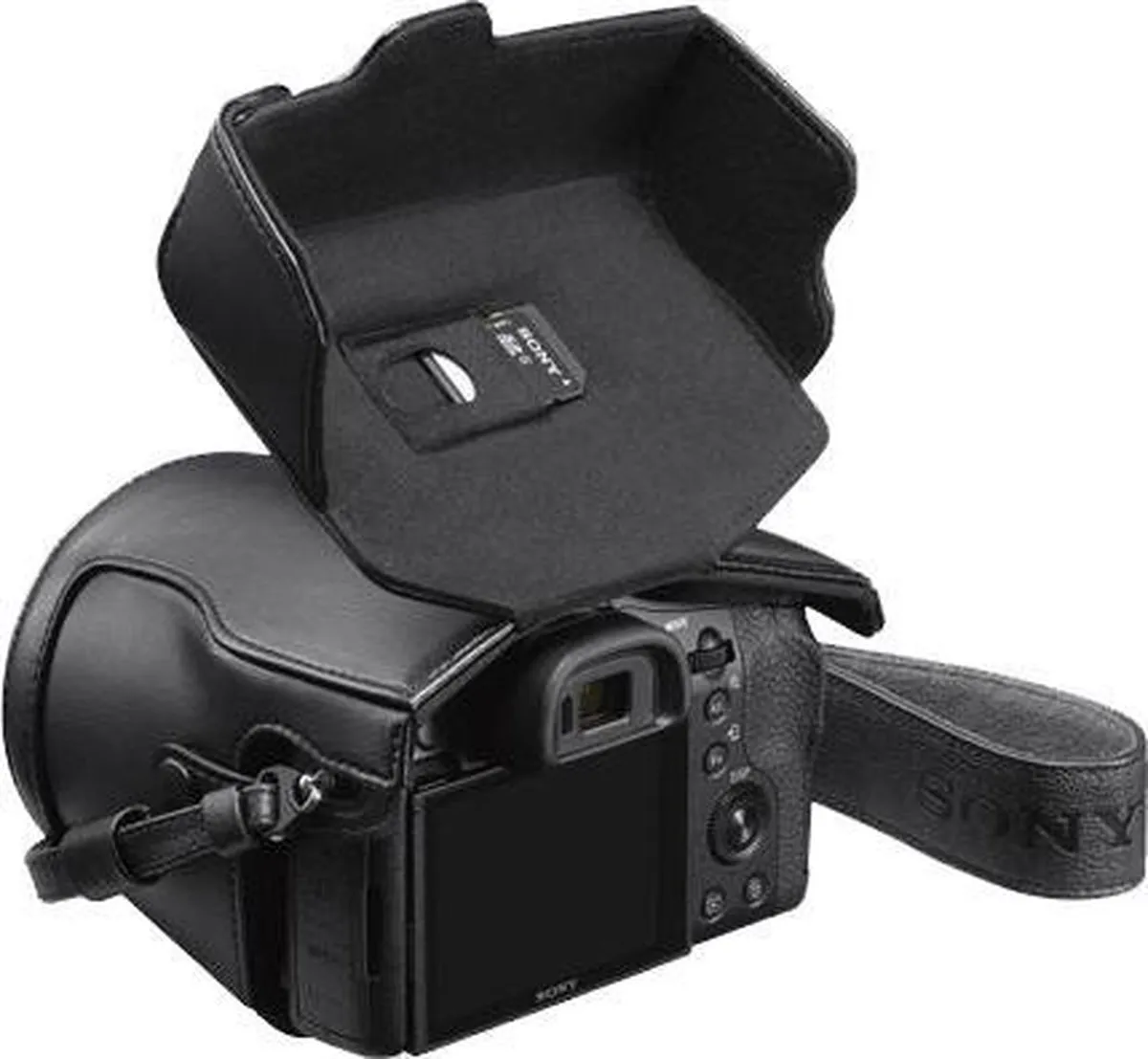Sony LCJ-XEB Messenger Bag - RX10/RX10 II - 1 Lens - Zwart