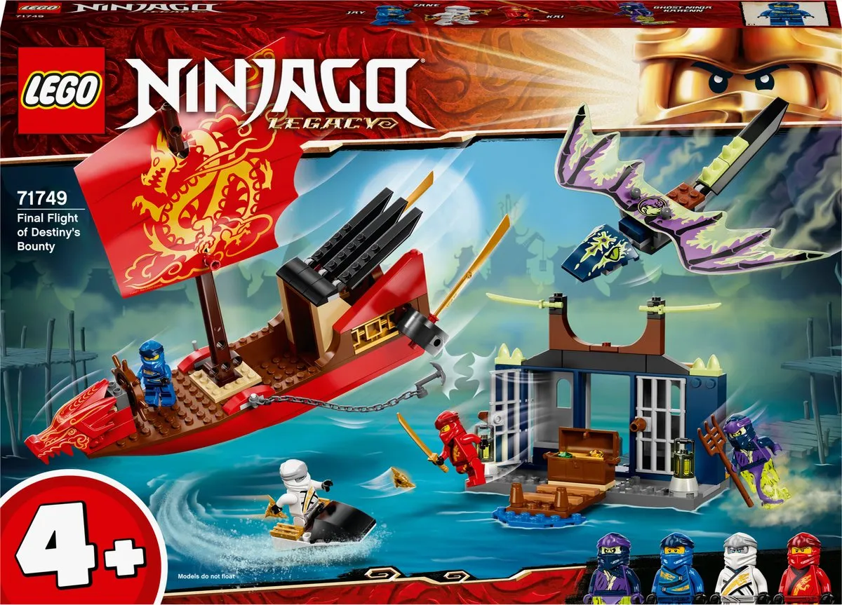 LEGO Ninjago Legacy Laatste Tocht van Destiny's Bounty 71749