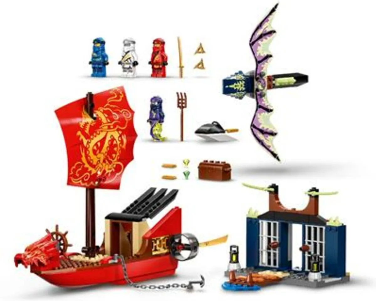 LEGO Ninjago Legacy Laatste Tocht van Destiny's Bounty 71749 - 131 Stukken - afbeelding 6 van 6