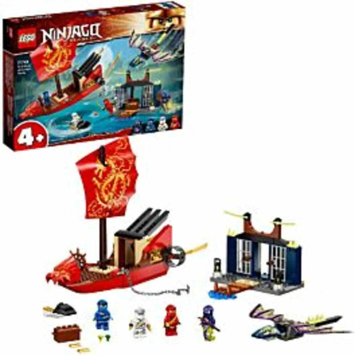 LEGO Ninjago Legacy Laatste Tocht van Destiny's Bounty 71749 - 131 Stukken