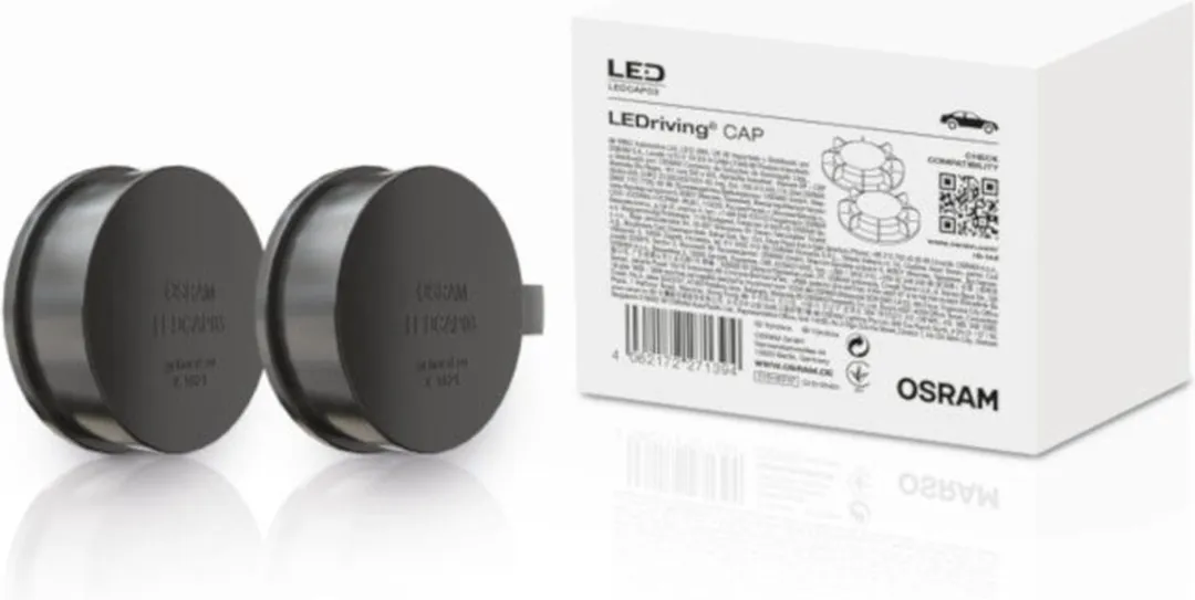 Osram LEDriving CAP LEDCAP03 LED Cap - 2 Stuks - Zwart