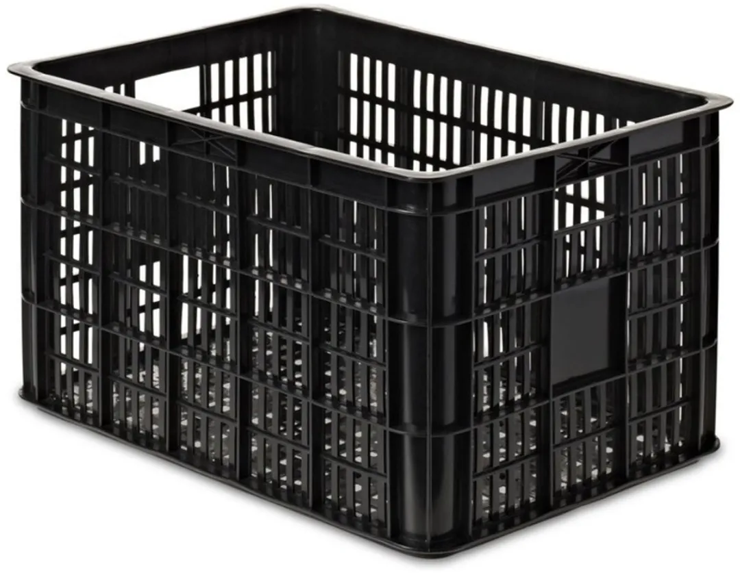 Lastpak Fietskrat 50 liter - kunststof krat voor fiets - geperforeerde bodem