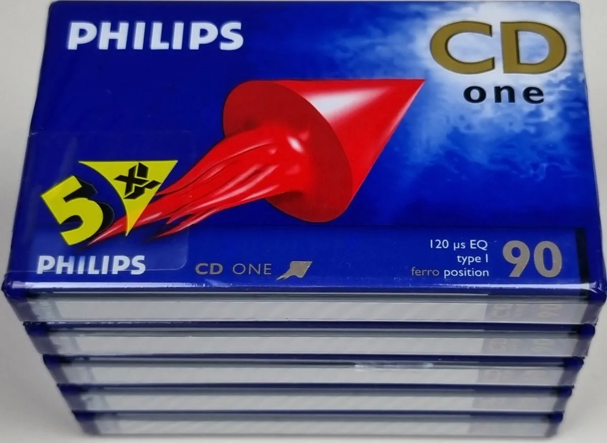 Philips CD One Cassettebandjes 90min