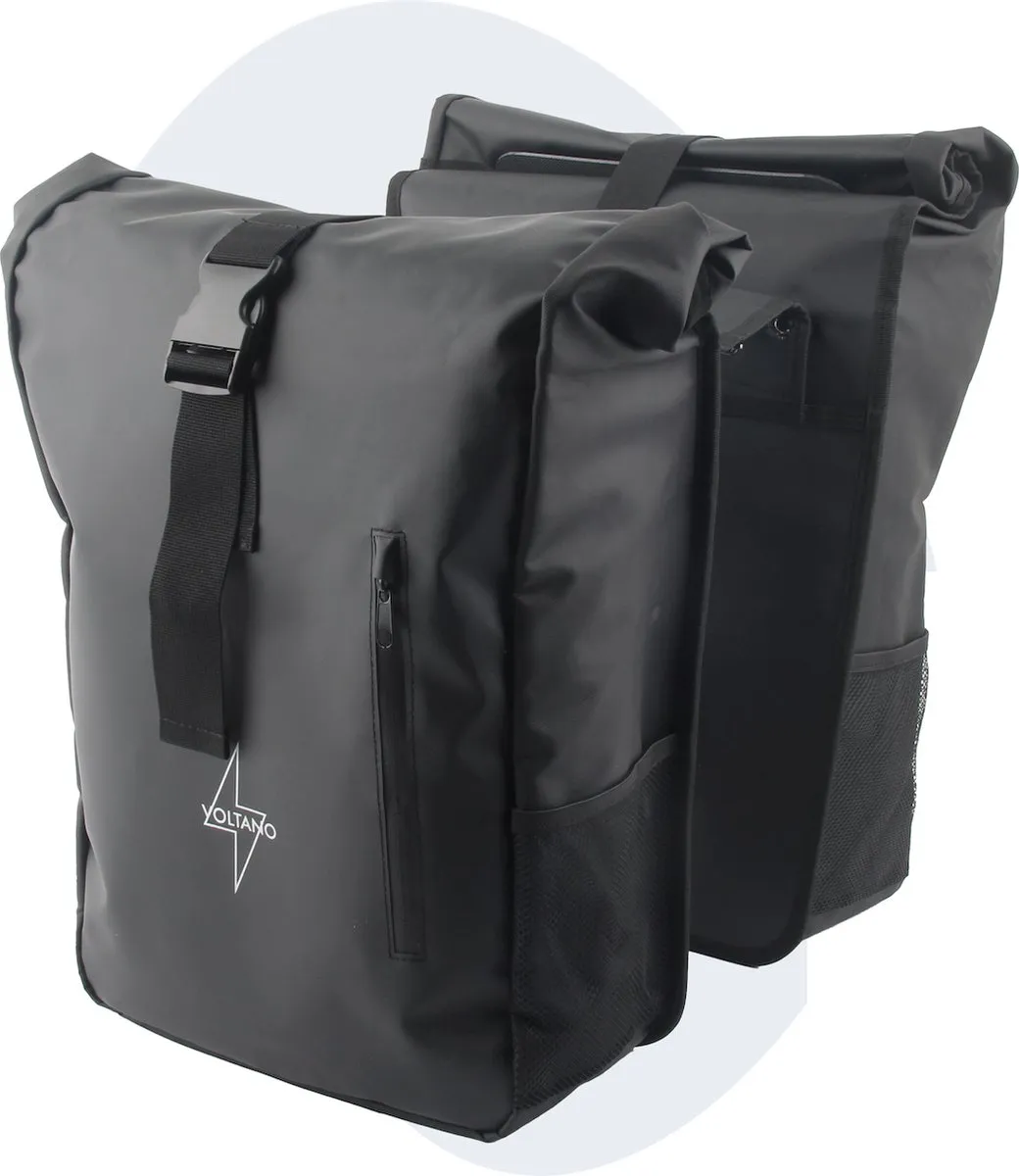 Voltano Dubbele Fietstas Rolltop 48L