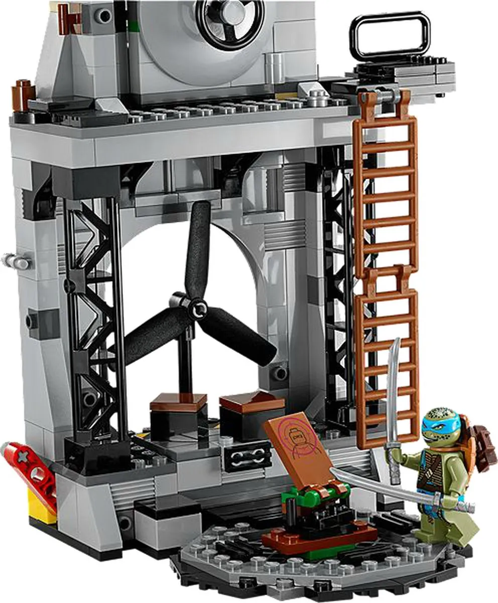 LEGO Ninja Turtles Invasie Turtle Hoofdkwartier 79117 - 888 Stukken