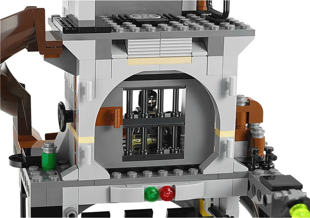 LEGO Ninja Turtles Invasie Turtle Hoofdkwartier 79117 - 888 Stukken