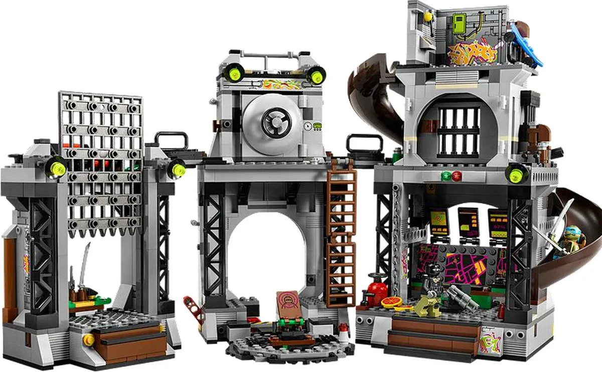 LEGO Ninja Turtles Invasie Turtle Hoofdkwartier 79117 - 888 Stukken