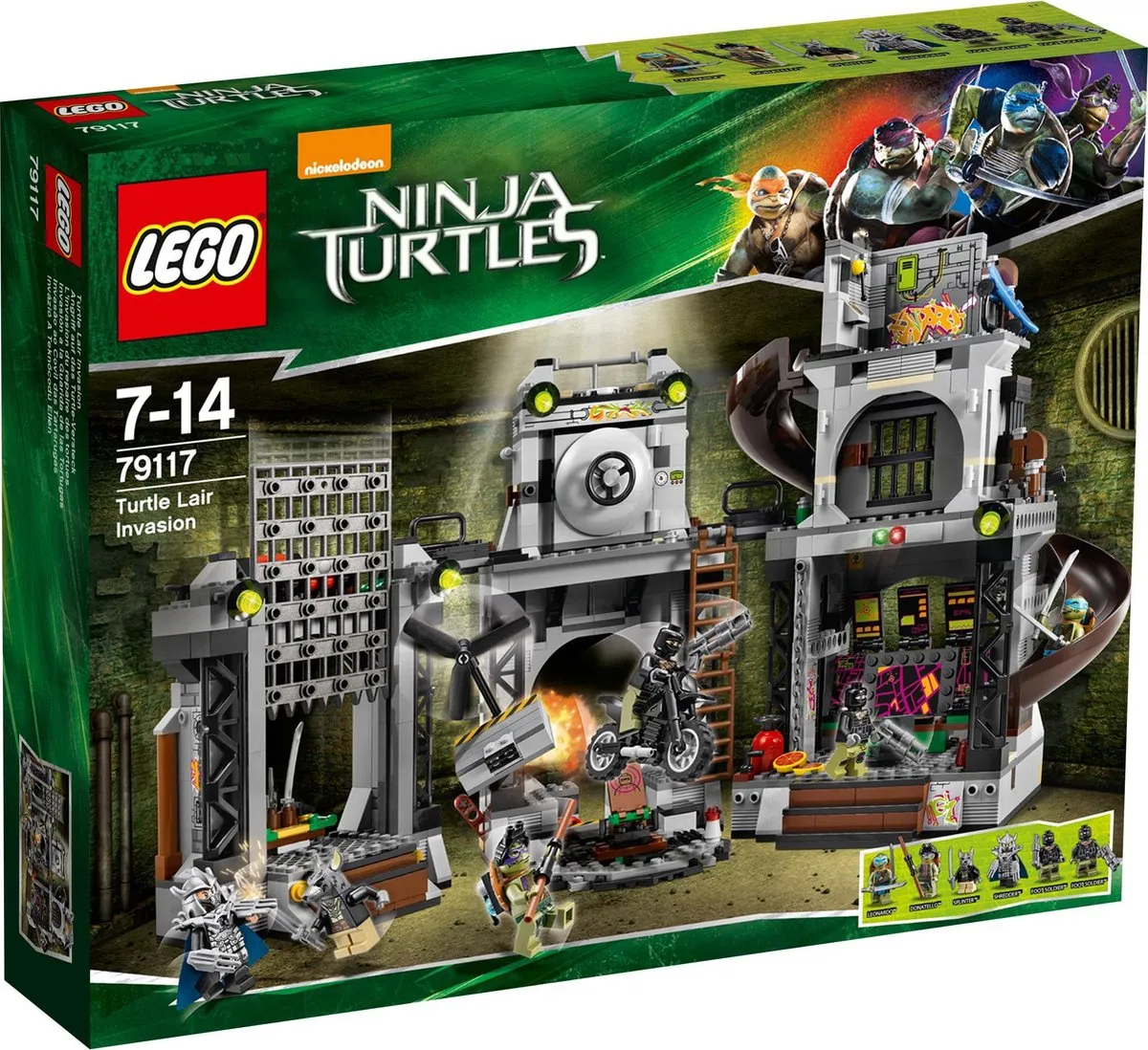 LEGO Ninja Turtles Invasie Turtle Hoofdkwartier 79117