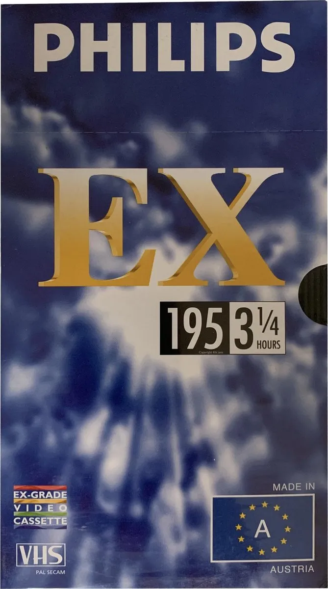 Philips EX VHS Videoband 195min