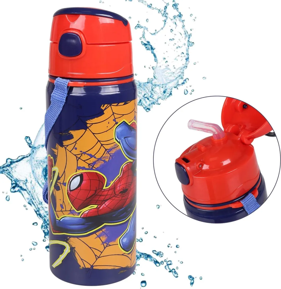 Spider-Man Aluminium Drinkfles 600ml