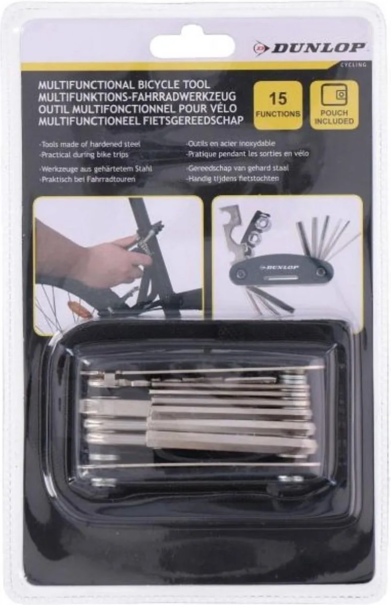Dunlop Multitool 9 Functies - Zwart