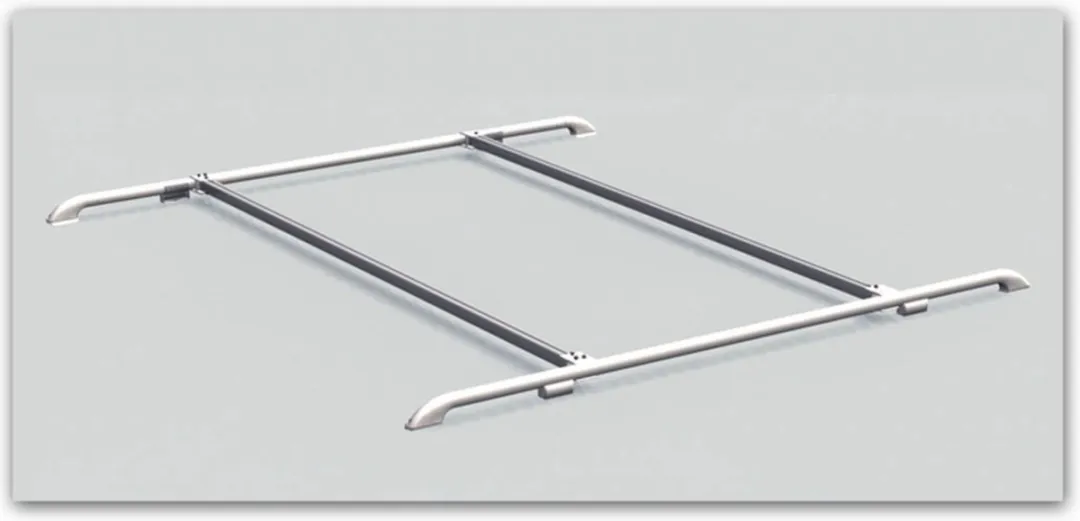 Thule 75.088.70 Dakrail Lengteprofielset - 2 Stuks - Zilver - afbeelding 2 van 4